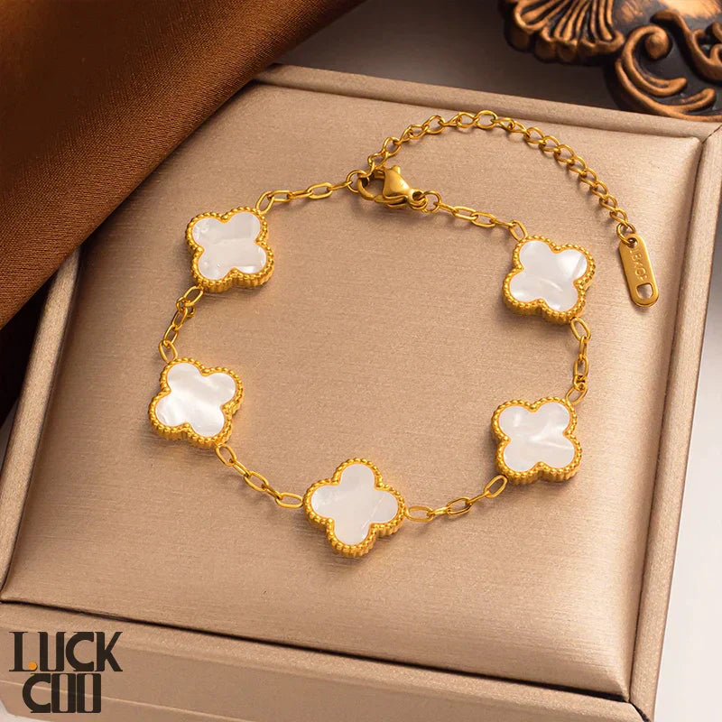 Bracelet Trèfle Porte-bonheur